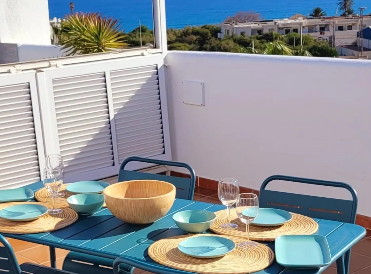 Atico Ares Terraza Al Mediterraneo Mojácar Espanha